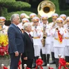 Hình ảnh Tổng Bí thư, Chủ tịch nước đón Chủ tịch Cuba thăm Việt Nam