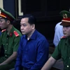 Bị cáo Phan Văn Anh Vũ (tức Vũ “nhôm”) tại phiên tòa. (Ảnh: Thành Chung/TTXVN)
