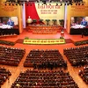 Toàn cảnh Đại hội đại biểu toàn quốc Hội Nông dân Việt Nam lần thứ VII. (Ảnh: Vũ Sinh/TTXVN)