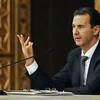 Tổng thống Syria Bashar al-Assad phát biểu tại một hội nghị ở thủ đô Damascus. (Nguồn: AFP/TTXVN)