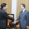 Phó Thủ tướng, Bộ trưởng Ngoại giao Phạm Bình Minh tiếp Đại sứ Trung Quốc tại Việt Nam Hùng Ba. (Ảnh: Lâm Khánh/TTXVN)