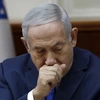 Thủ tướng Israel Benjamin Netanyahu tại cuộc họp nội các tuần ở Jerusalem ngày 2/12/2018. (Nguồn: AFP/TTXVN)