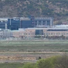 Khu công nghiệp chung Kaesong ở thị trấn biên giới Kaesong của Triều Tiên. (Nguồn: AFP/TTXVN)