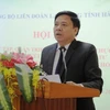 Kỷ luật đảng với nguyên Chủ tịch Liên đoàn Lao động tỉnh Hà Tĩnh