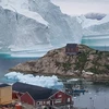 Ảnh tư liệu: Băng trên đảo Greenland ngày 13/7/2018. (Nguồn: AFP/ TTXVN)