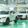 Nhà máy Thaco Mazda của Công ty Cổ phần ôtô Trường Hải. (Ảnh: Thống Nhất/TTXVN)
