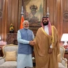 Thái tử Saudi Arabia Mohammed Bin Salman và Thủ tướng Ấn Độ Narendra Modi. (Nguồn: Reuters)
