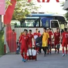 Hình ảnh U22 Việt Nam tập luyện trước trận gặp Timor Leste