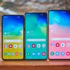 Bộ ba mẫu điện thoại mới thuộc dòng Galaxy S10 của Samsung. (Nguồn: Cnet)