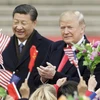 Tổng thống Mỹ Donald Trump và Chủ tịch Trung Quốc Tập Cận Bình. (Nguồn: Getty Images)