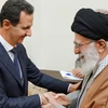 Tổng thống Syria Bashar al-Assad hội kiến lãnh tụ tối cao Iran, Đại giáo chủ Ali Khamenei. (Nguồn: SANA)