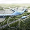 Một phương án kiến trúc cảng hàng không quốc tế Long Thành. (Nguồn: mt.gov.vn)