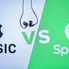 Spotify đã đệ đơn kiện chống độc quyền với Apple lên Liên minh châu Âu. (Nguồn: entertainment.howstuffworks.com)