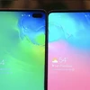 Bộ đôi Samsung Galaxy S10 Plus và Galaxy S10 với kiểu thiết kế bấm lỗ cho camera phía trước màn hình. (Nguồn: YouTube)