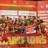 U19 Việt Nam vô địch giải U19 quốc tế. (Nguồn: VFF)