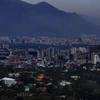 Cảnh mất điện tại Caracas, Venezuela ngày 9/3/2019. (Nguồn: AFP/ TTXVN)
