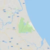 Bản đồ xã Cương Gián, huyện Nghi Xuân, tỉnh Hà Tĩnh. (Nguồn: Google Maps)