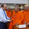 Hình ảnh Thủ tướng dự gặp mặt đại biểu tiêu biểu dân tộc Khmer