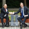 Thủ tướng Nguyễn Xuân Phúc hội đàm với Thủ tướng Hà Lan Mark Rutte, chiều 10/7/2017, tại thành phố La Haye. (Ảnh: Thống Nhất/TTXVN)