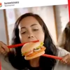 Hình ảnh bị chỉ trích trong đoạn quảng cáo của Burger King. (Nguồn: thedrum.com)