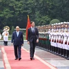 Hình ảnh lễ đón Thủ tướng Hà Lan thăm chính thức Việt Nam