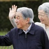 Nhật hoàng Akihito và Hoàng hậu Michiko. (Nguồn: EPA)