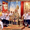 Nhà Vua Thái Lan Maha Vajiralongkorn Bodindradebayavarangkun trong ngày lễ đăng quang. (Nguồn: CGTN)