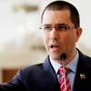 Ngoại trưởng Venezuela Jorge Arreaza. (Nguồn: Venezolana de Televisión)