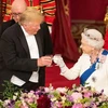 Nữ hoàng Anh Elizabeth đệ Nhị mở quốc yến chiêu đãi Tổng thống Mỹ Donald Trump và Đệ nhất phu nhân Melania Trump. (Nguồn: PA)