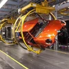 Bên trong nhà máy sản xuất ôtô của BMW ở Cowley, Oxford, Vương quốc Anh. (Nguồn: independent.co.uk)