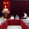Thứ trưởng Bộ Giao thông Vận tải Nguyễn Ngọc Đông trình bày báo cáo của Ban Cán sự đảng Bộ Giao thông vận tải. (Nguồn: http:mt.gov.vn)