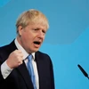 Ông Boris Johnson phát biểu tại London, Anh ngày 23/7, sau khi được bầu làm lãnh đạo mới của đảng Bảo thủ. (Nguồn: AFP/TTXVN)