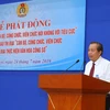 hó Thủ tướng Thường trực Chính phủ Trương Hòa Bình phát biểu chỉ đạo cuộc vận động. (Ảnh: Doãn Tấn/TTXVN)
