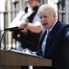 Tân Thủ tướng Anh Boris Johnson phát biểu tại London ngày 24/7/2019. (Nguồn: AFP/TTXVN)