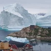 Một tảng băng lớn ở Greenland. (Nguồn: AFP/TTXVN)