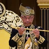 uốc vương Malaysia Abdullah Sultan Ahmad Shah tại lễ đăng quang ở Kuala Lumpur ngày 30/7/2019. (Nguồn: AFP/TTXVN)