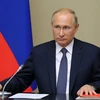 Tổng thống Nga Vladimir Putin chủ trì cuộc họp với Hội đồng An ninh quốc gia ở ngoại ô Moskva ngày 5/8/2019. (Nguồn: THX/TTXVN)