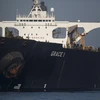 Tàu chở dầu Grace 1 của Iran trên vùng biển ngoài khơi Gibraltar ngày 15/8/2019. (Nguồn: AFP/TTXVN)