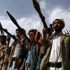 Các tay súng Houthi. (Nguồn: AFP)