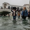 Thành phố Venice của Italy trong đợt ngập lụt năm 2018. (Nguồn: Getty Images)