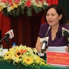Phó Thống đốc Ngân hàng Nhà nước Việt Nam Nguyễn Thị Hồng (Ảnh: Thúy Hà/Vietnam+)