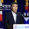 Bộ trưởng Quốc phòng Hàn Quốc Jeong Kyeong-doo phát biểu tại thủ đô Seoul ngày 20/6/2019. (Nguồn: Yonhap/TTXVN)