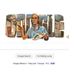 Hình ảnh họa sỹ Bùi Xuân Phái được Google vinh danh trên trang tìm kiếm.