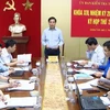 Kỳ họp thứ 20 Ủy ban Kiểm tra Tỉnh ủy Quảng Ninh. (Nguồn: quangninh.gov.vn)
