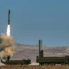 Một vụ phóng tên lửa P-800 Onik. (Nguồn: twitter.com/russian_defence)