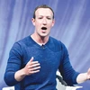 CEO Facebook Mark Zuckerber. (Nguồn: AFP)