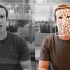 Một so sánh video gốc và deepfake về Giám đốc điều hành Facebook Mark Zuckerberg. (Nguồn: Getty Images)