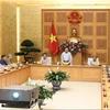 Phó Thủ tướng, Bộ trưởng Bộ Ngoại giao Phạm Bình Minh phát biểu khai mạc phiên họp. (Ảnh: Lâm Khánh/TTXVN)