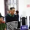Bị cáo Đặng Thái Sơn tại phiên tòa sơ thẩm xét xử. (Ảnh: Thanh Hải/TTXVN)