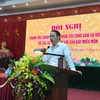 Ông Nguyễn Văn Thanh, Phó Tổng Thanh tra Chính phủ phát biểu tại cuộc đối thoại. (Ảnh: Nguyễn Văn Cảnh/TTXVN)